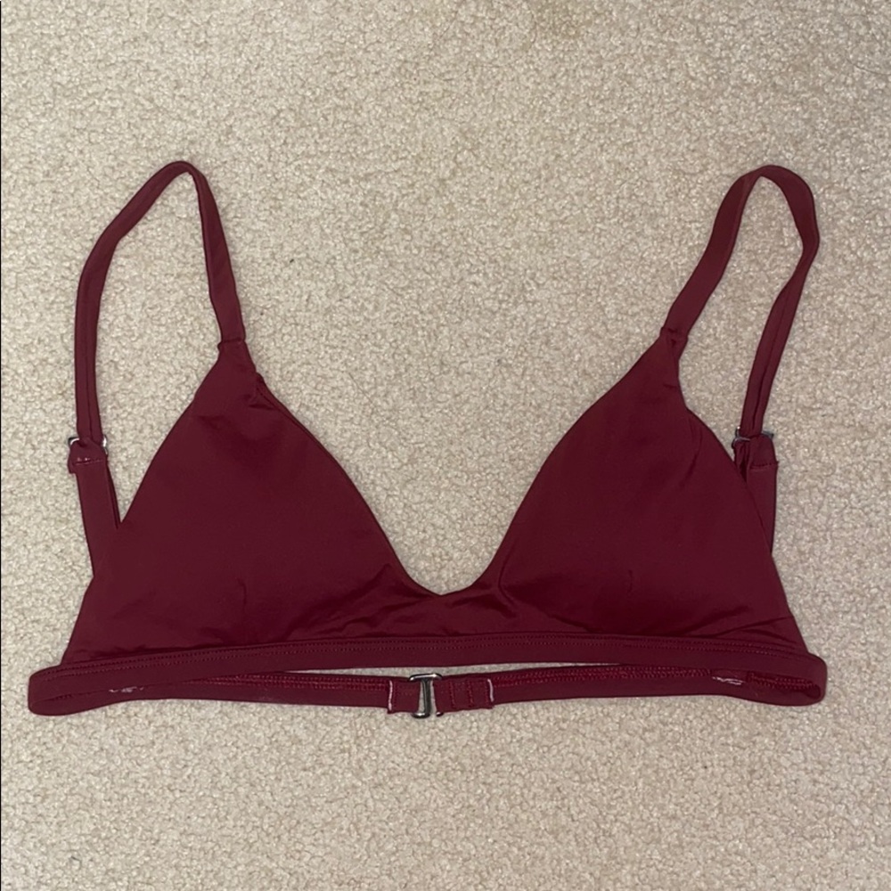 Adjustable Midori triangle bikini top
